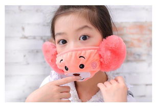 秋冬季萌趣守護 卡通純棉親子口罩，保暖防寒與透氣二合一的貼心之選